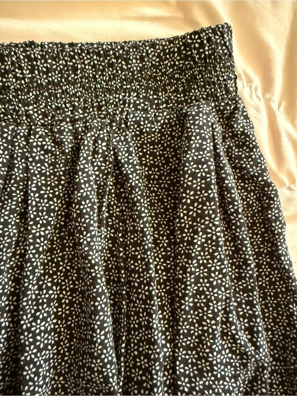 Brandy Melville Floral Mini Skirt
